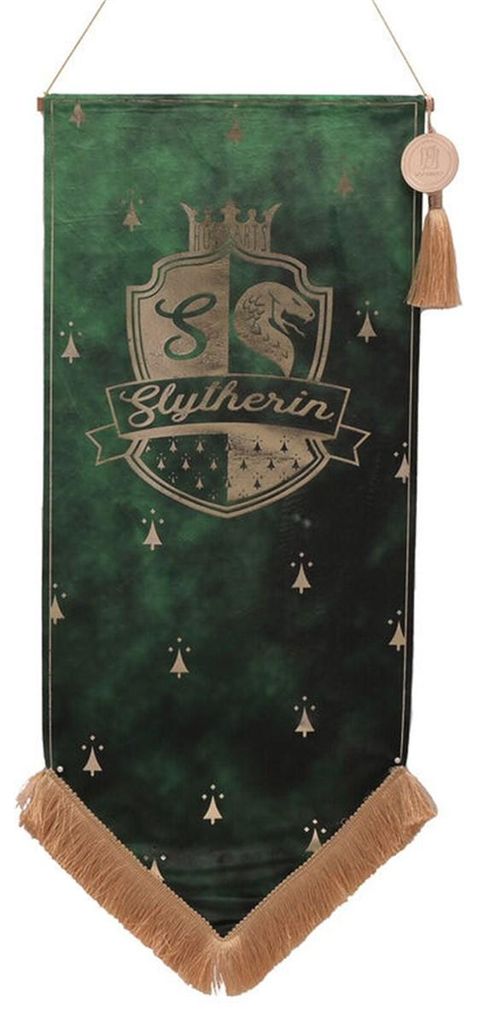 Harry Potter decoratieartikel: Slytherin vlag, multicolor, Productafbeelding 