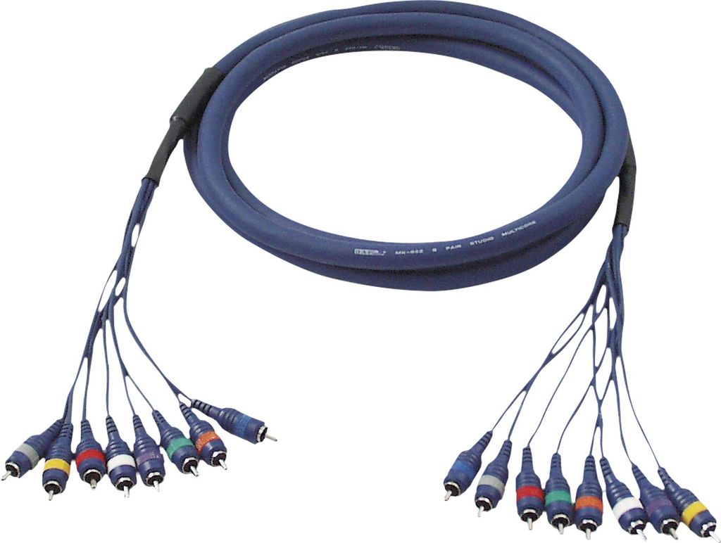 DAP FL65 - 8 RCA/M to 8 RCA/M 6 m