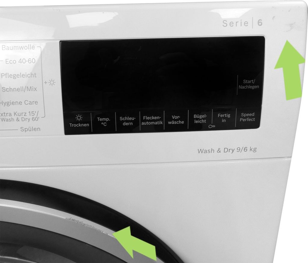 Bosch Serie | 6 Waschtrockner, 9/6 kg, 1400 U/min. WNG24440 Produktbild 13