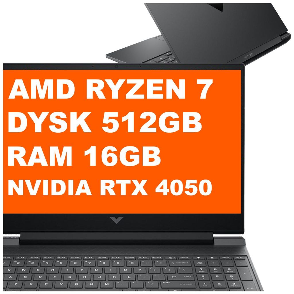 Ordinateur portable gaming Victus HP 15-fb3093dx / BM4X8UA Image du produit 
