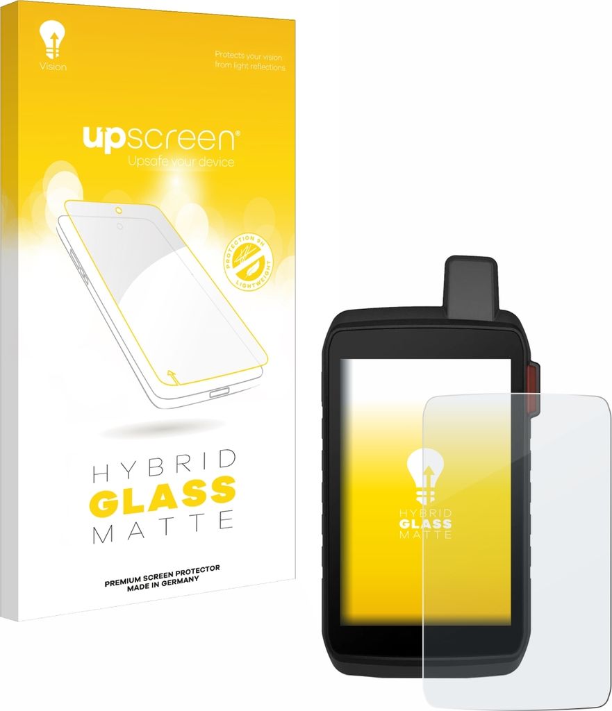 upscreen Entspiegelungs Schutzglas für Garmin Montana 710i Schutzfolie Panzer Folie Glas Display Schutz matt
