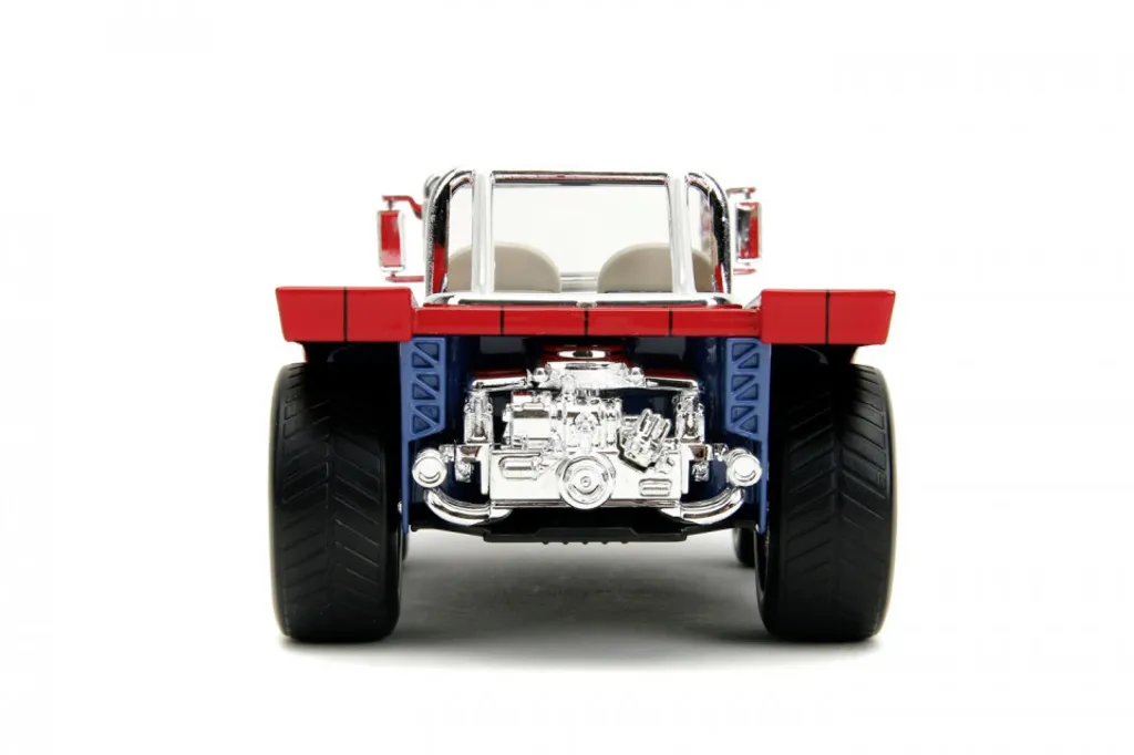 Jouet Buggy Spiderman 1:24 pour Enfant et Collectionneur Marvel avec Figurine