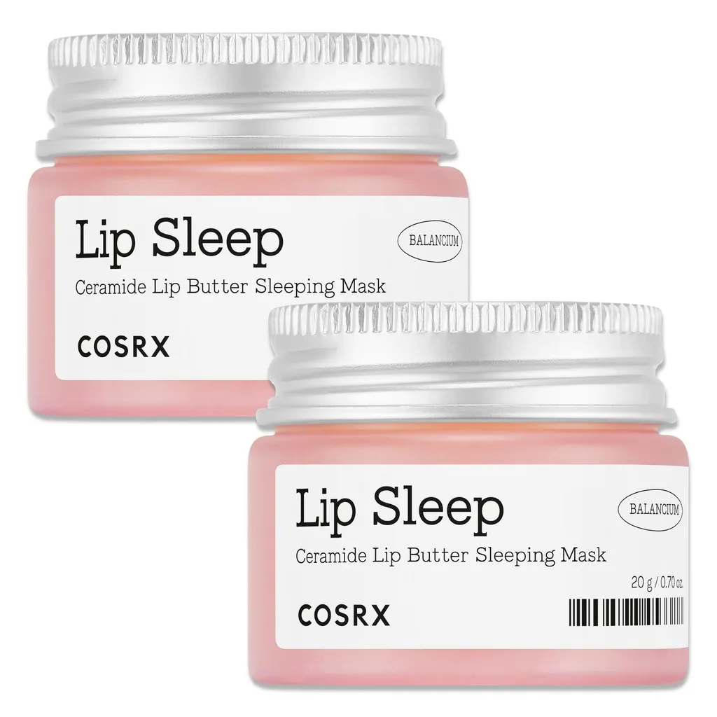 Masque à Lèvres COSRX Lip Sleep au Beurre de Céramide Hydratant 2x20g