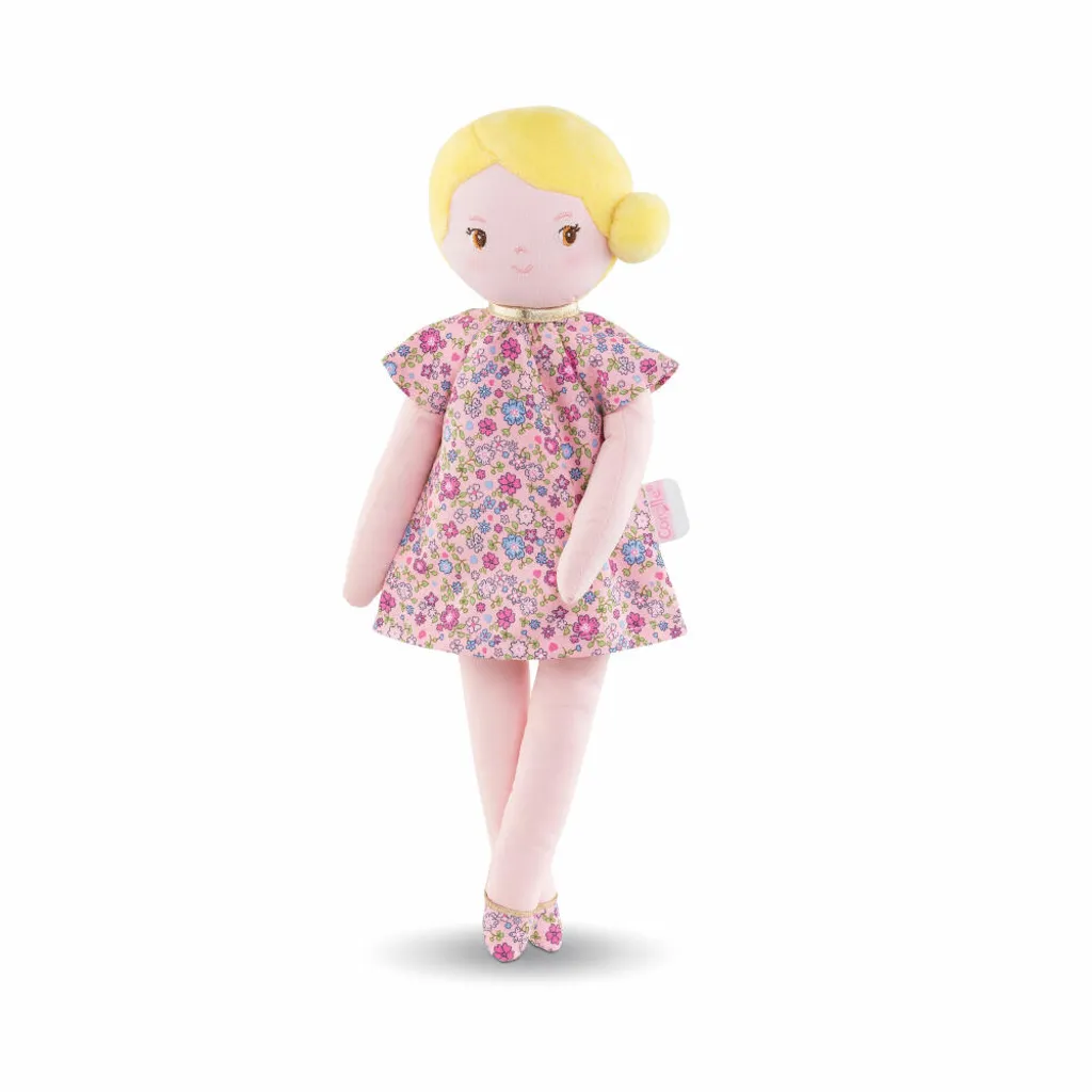 Poupée en tissu Corolle Blandine 28 cm : Premier doudou bébé parfumé