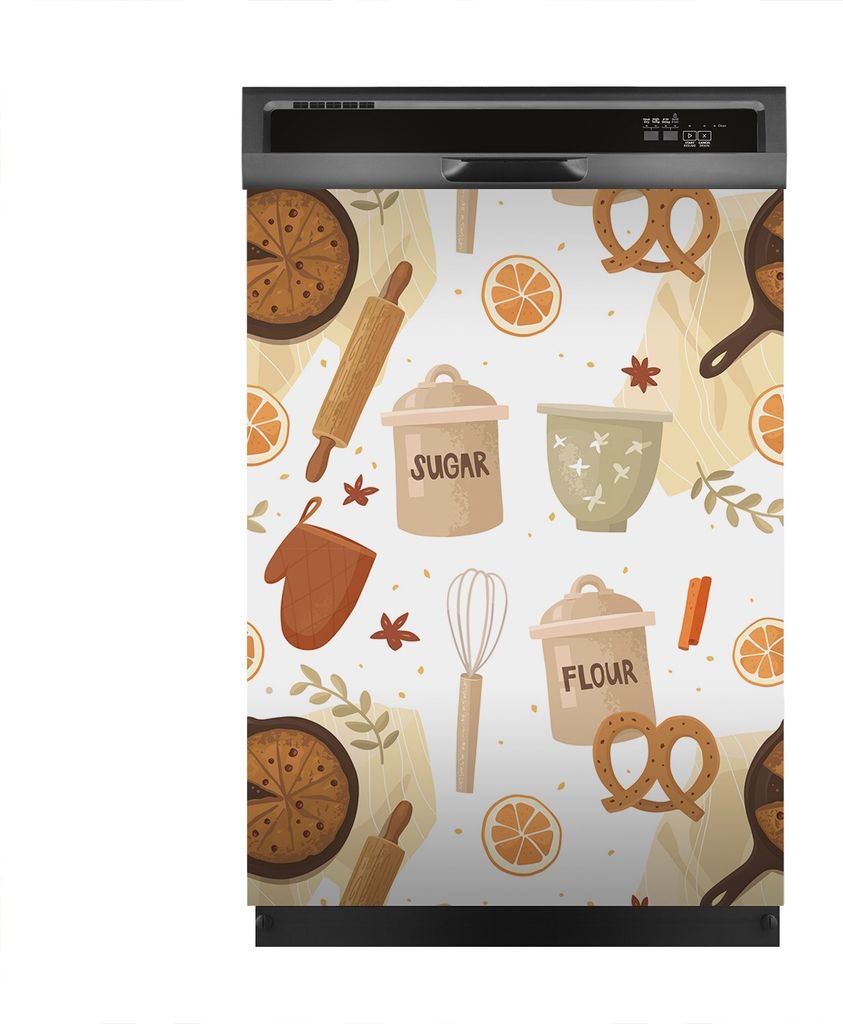 Magnete Dekorative 60x80 cm Küche Magnetmatte Spülmaschine - Backen Schokolade Kuchen