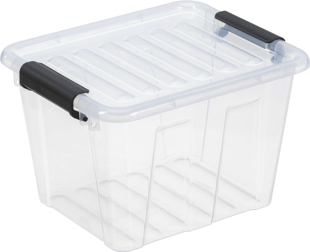 plast team Aufbewahrungsbox HOME BOX 3,0 Liter transparent