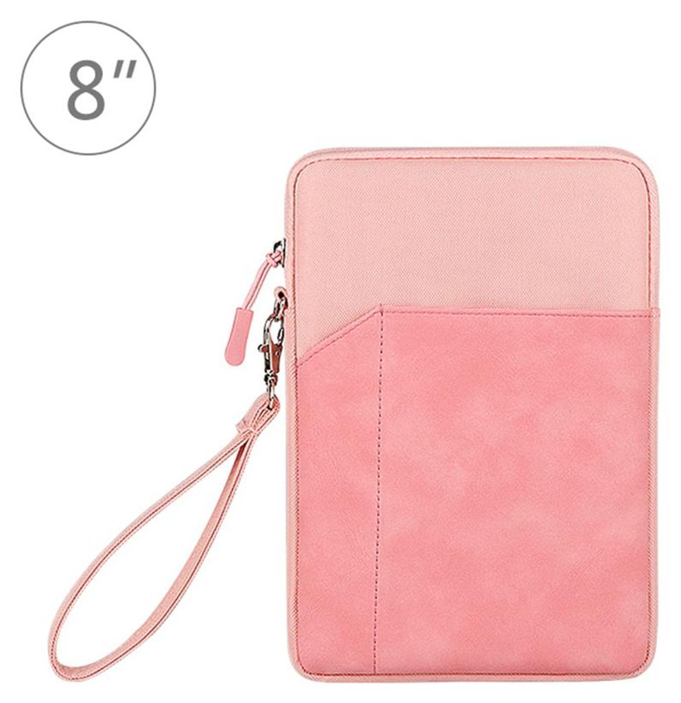 7,9-10,8 Zoll Tablet-Tasche, gepolsterte, stossfeste Tablet-Huelle mit Vordertasche, wasserdichte, tragbare Tablet-Aufbewahrungstasche mit Tragegriff