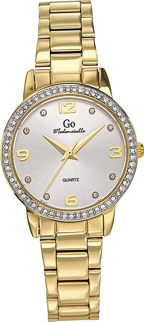 Girl Only Edelstahl Damen Uhr Analog Quarzuhr Armband gold Mademoiselle D2UGO695299