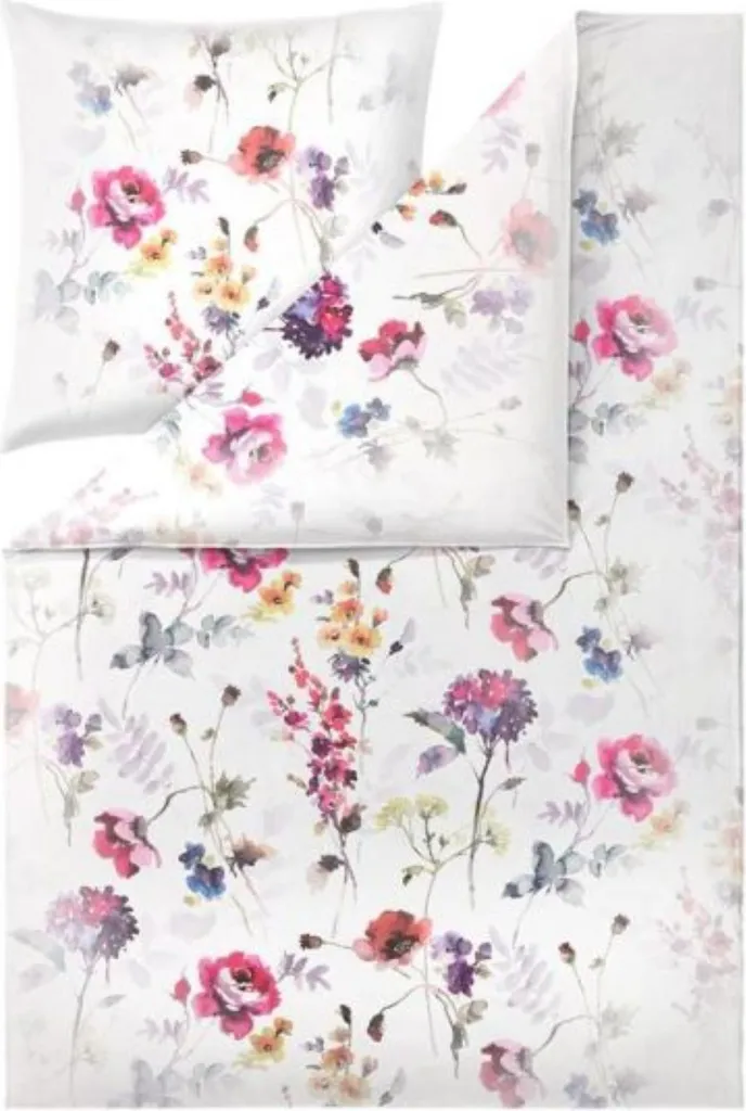 Parure de lit Estella Hailey 4836 985 Multicolore Mako Satin 135x200 cm