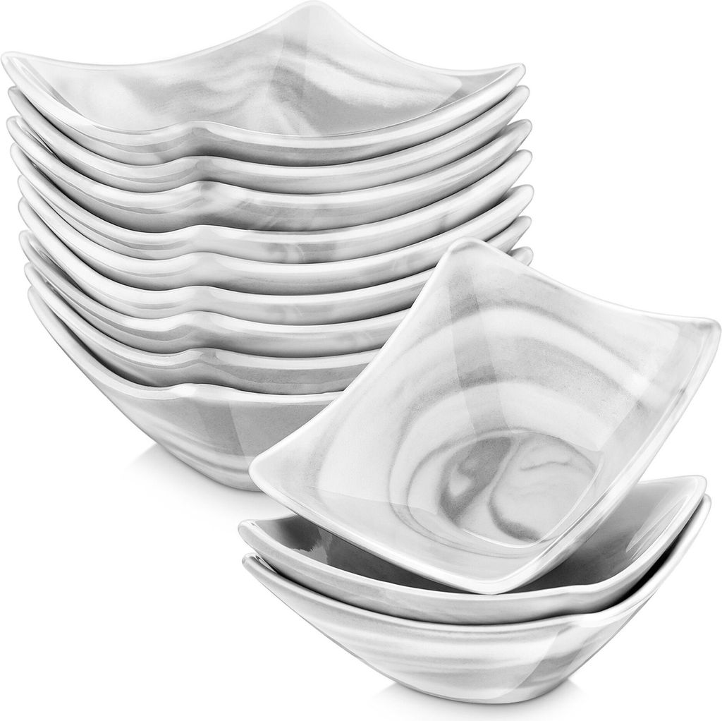 MALACASA, série Ramekin.Dish, 12 pièces marbrées, mini Image du produit 