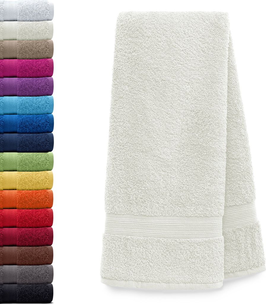 AR Line ARIZONA Handtuch-Serie – 500 g/m² Frottier in 9 Größen verfügbar, Größe: Saunatuch XXL 100x200 cm, Farbe: Natur