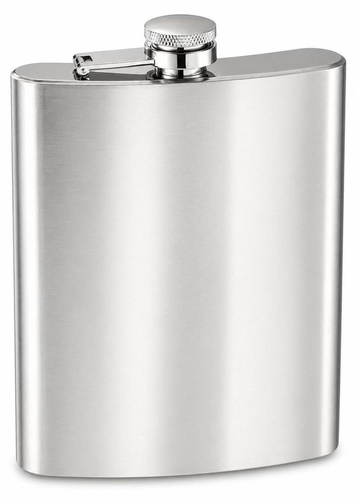 XXL Flachmann 0,5 Liter Edelstahl Taschenflachmann Produktbild 