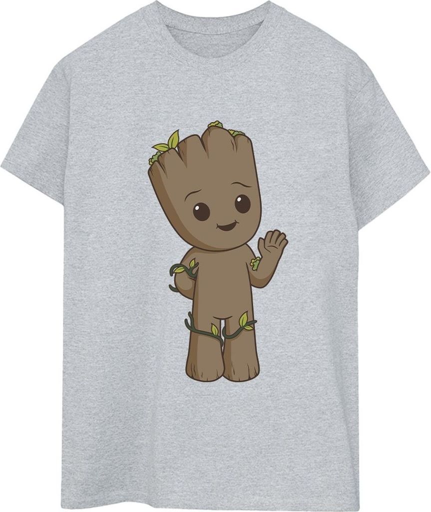 Marvel - "I Am Groot" T-Shirt für Damen BI35173 (XL) (Grau)