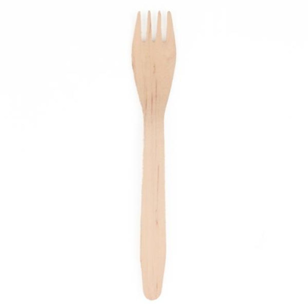 PAPSTAR 81189 PAPSTAR Fourchettes en bois "pure", longueur Image du produit 