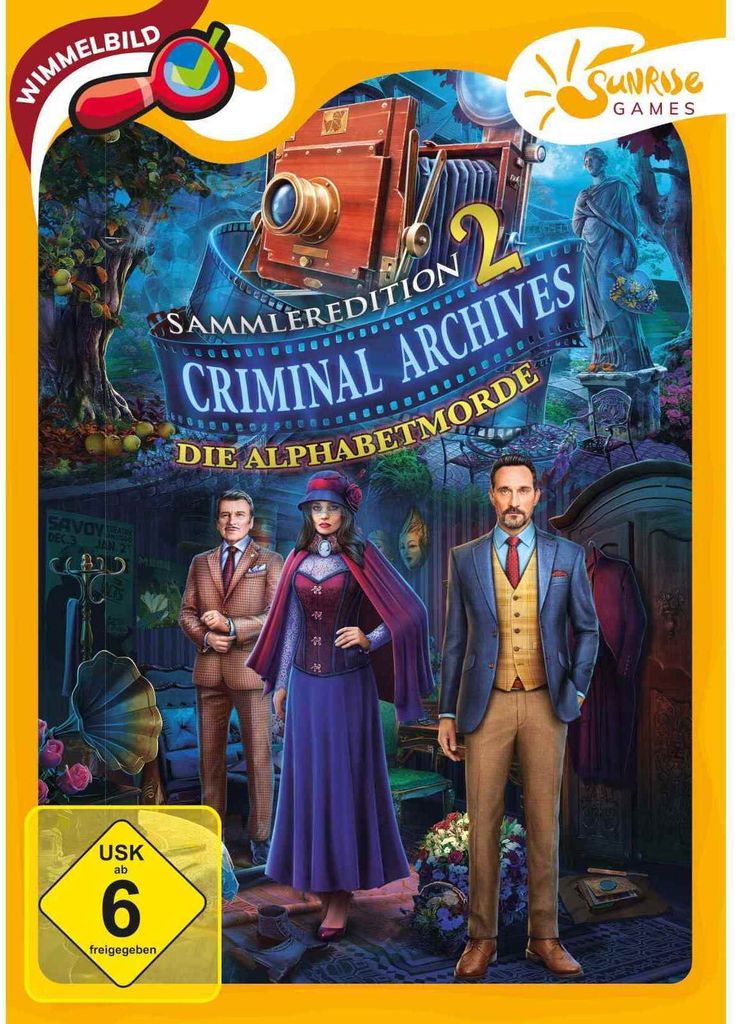 Criminal Archives 2: Die Alphabetmorde, PC Produktbild 