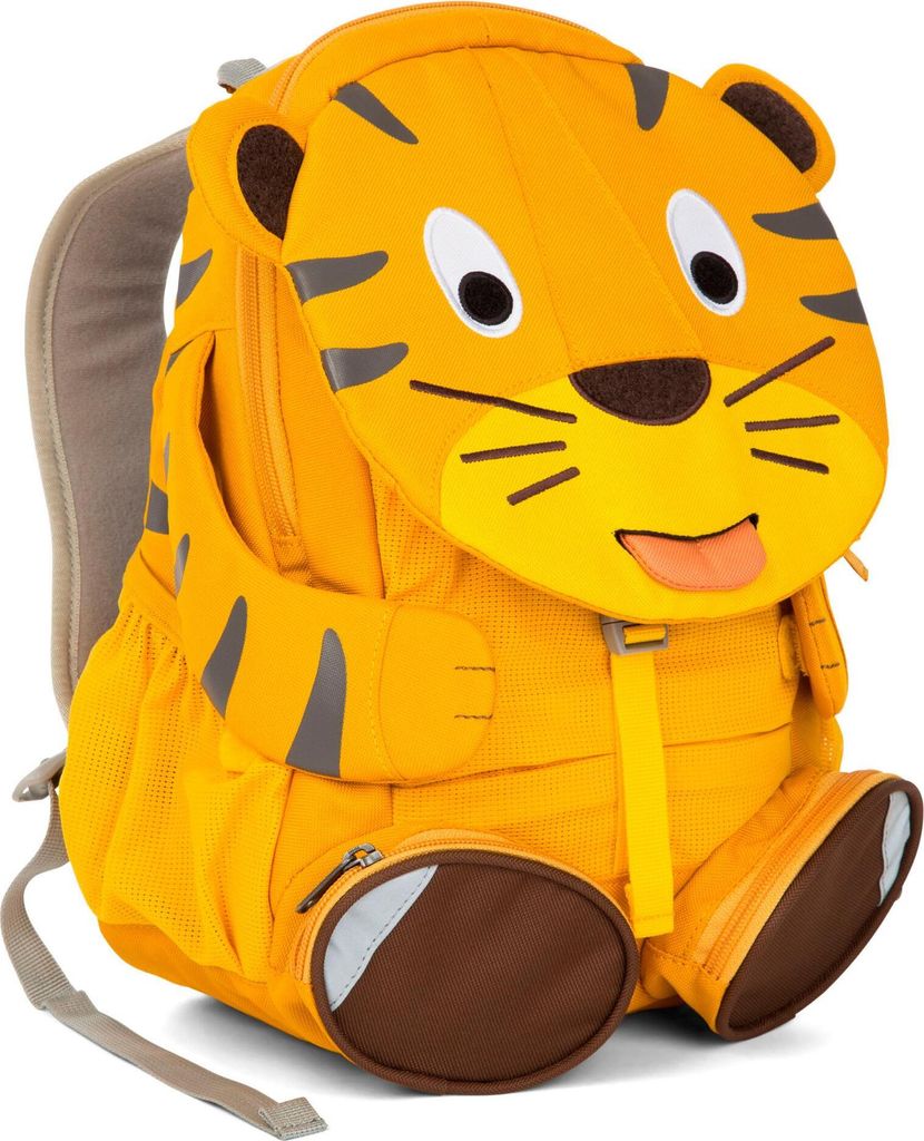 AFFENZAHN Große Freunde Tiger Rucksack Kinder gelb Produktbild 11