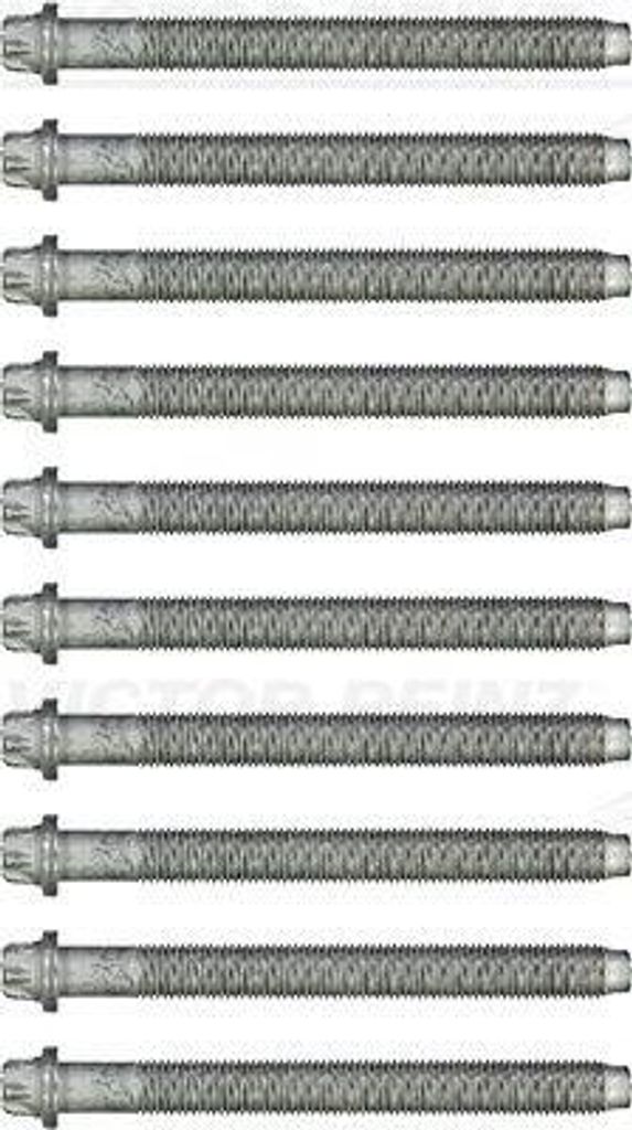 VICTOR REINZ 14-32146-01 Zylinderkopfschraubensatz OE MW30620670(10X) kompatibel mit Carisma, Space Star, Interstar, Primastar, Movano, Vivaro, Cli...