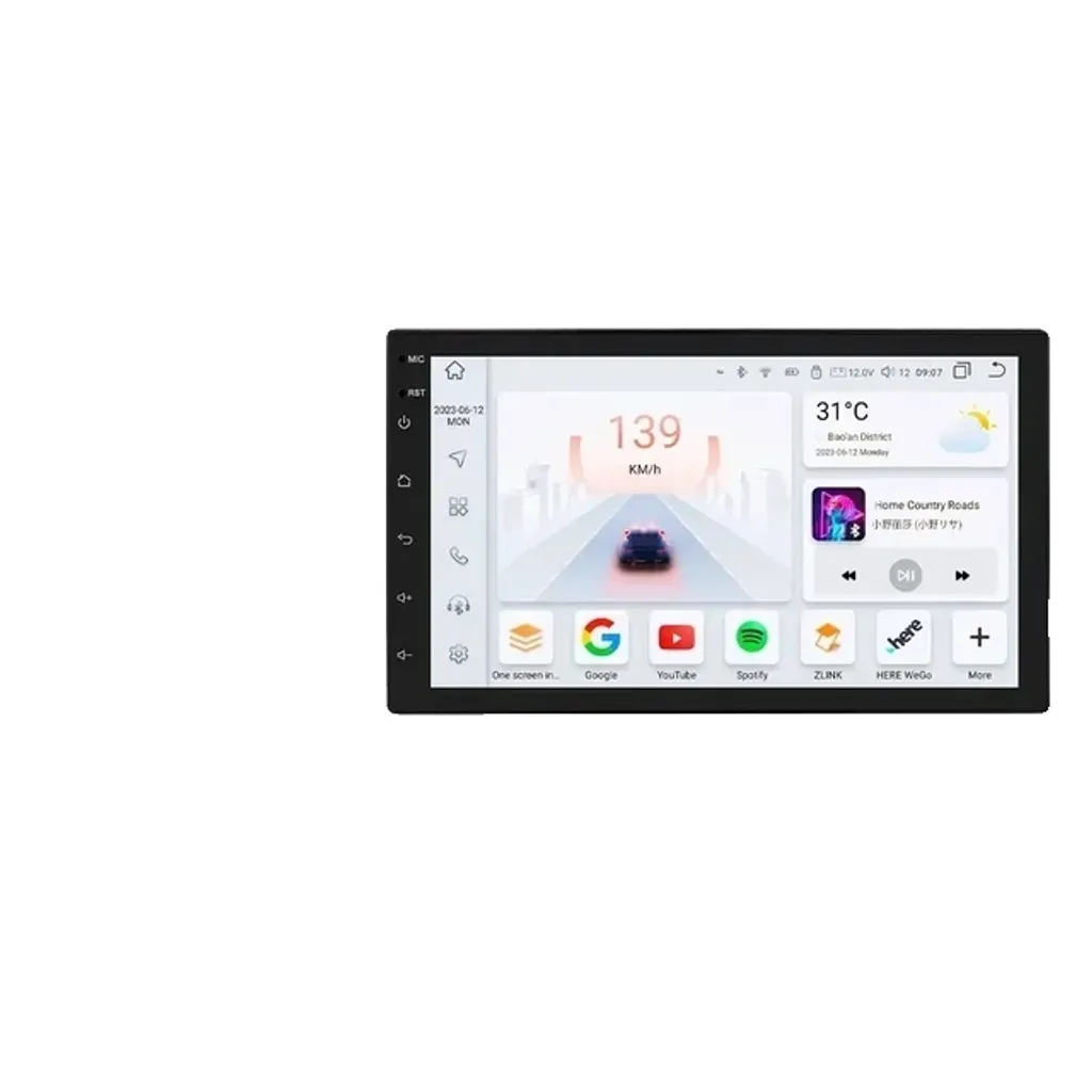 Autoradio GPS Android S8 Idéal pour Voyages Connectés et Navigation Waze
