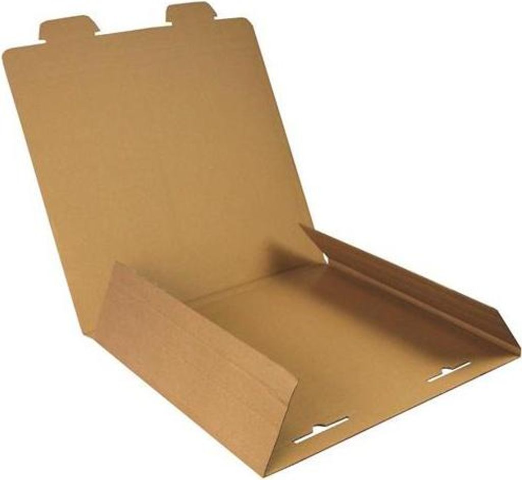 Kalenderverpackung 1-wellig Maße 500x420x12mm B3 Qualität 1.20 B braun TRANSPAK