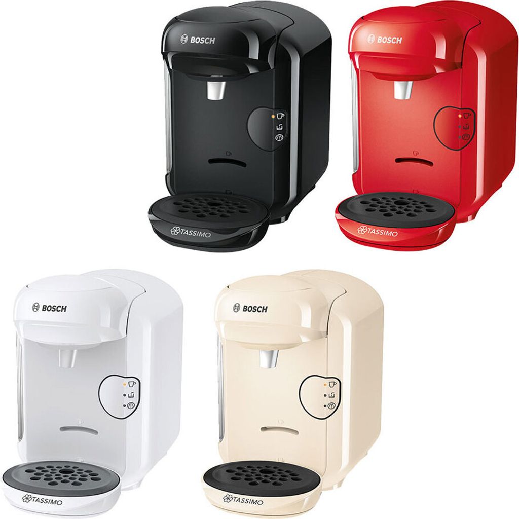 Bosch TAS1402GB Tassimo Vivy 2 Pod schwarz Kapselmaschine Produktbild 