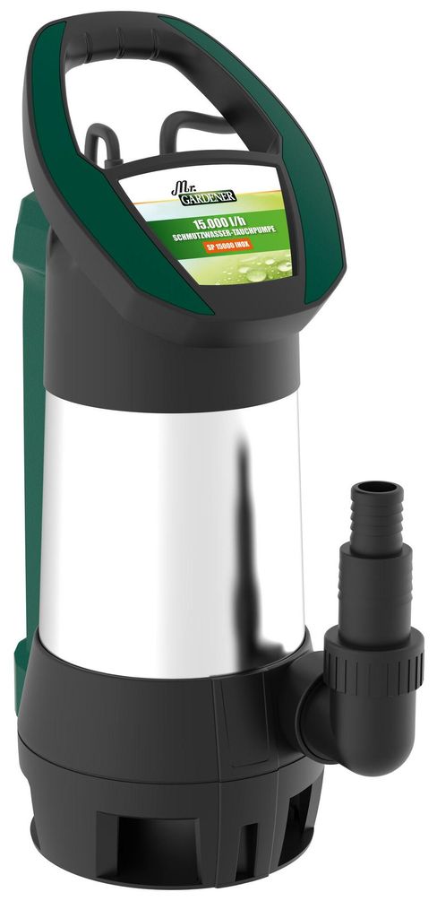 Mr. Gardener Schmutzwasser-Tauchpumpe, 750 W, Fördermenge: Produktbild 