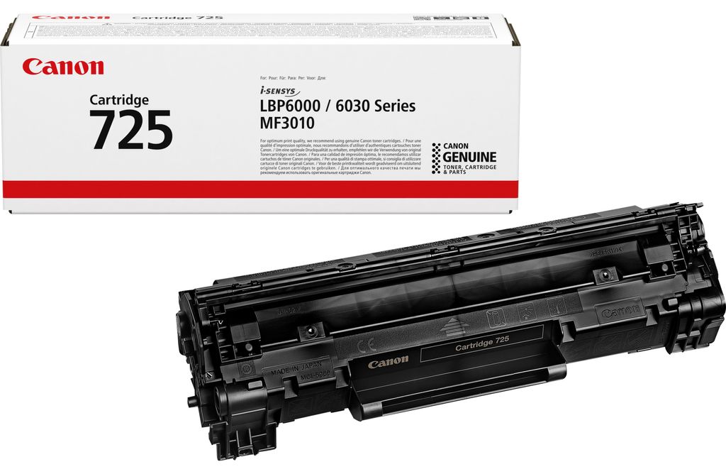 Canon 725 Cartouche de toner 1 pièce(s) Original Noir Image du produit 