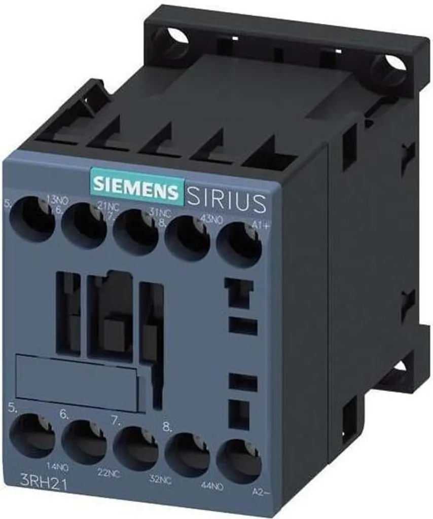 Relais de commande Siemens 3RH2122-1BM40 à 4 pôles pour automation