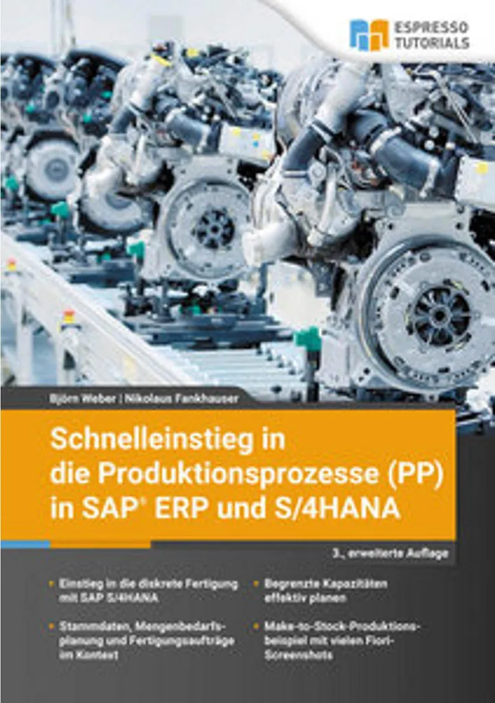 Cours SAP S/4HANA Production PP Méthode Rapide avec Schémas et Études