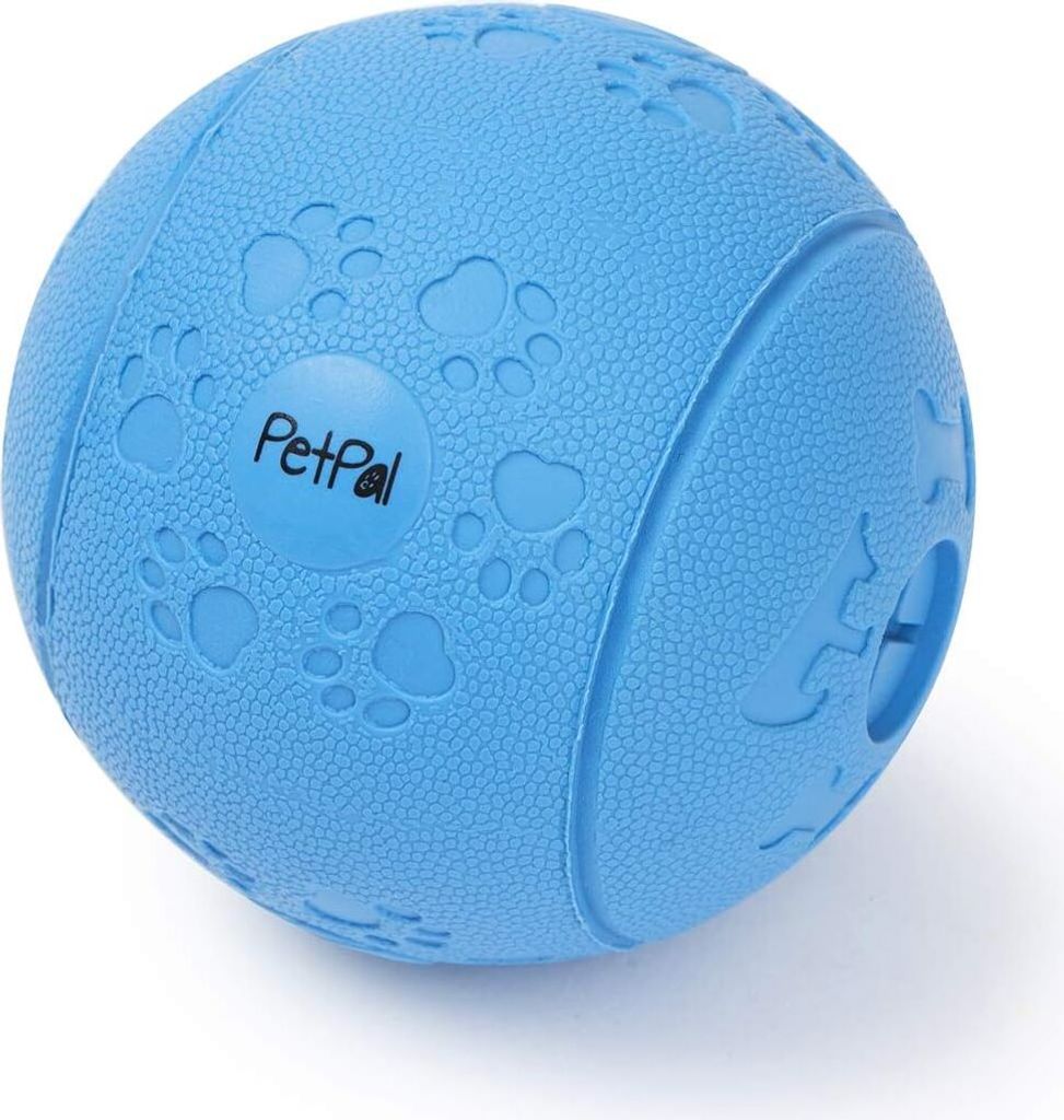 Hundespielzeug aus Naturkautschuk – Gummi für Hunde – Robuster Hundespielball aus Gummi – Kauspielzeug – für große und kleine Hunde – ...