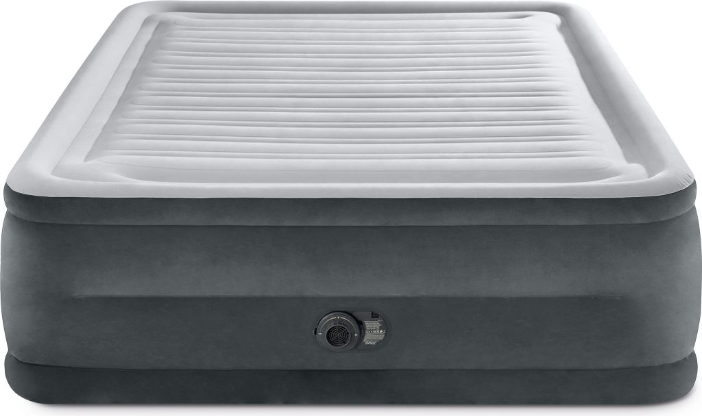 Dwuosobowy Materac Dmuchany 152x203x56 cm łóżko pompka 220V Zdjęcie produktu 