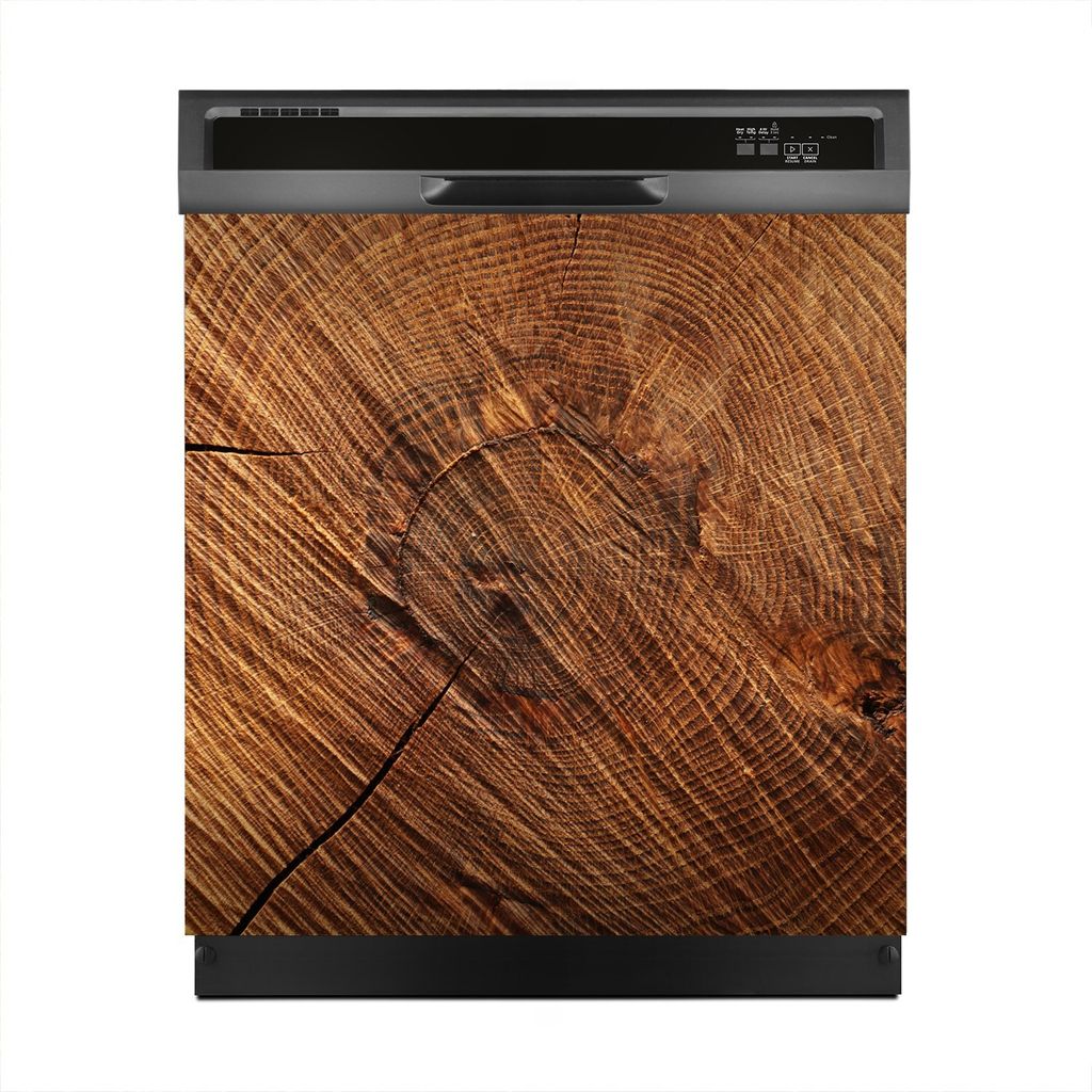 Magnete Dekorative 60x60 cm Küche Magnetmatte Spülmaschine - Holz Stamm