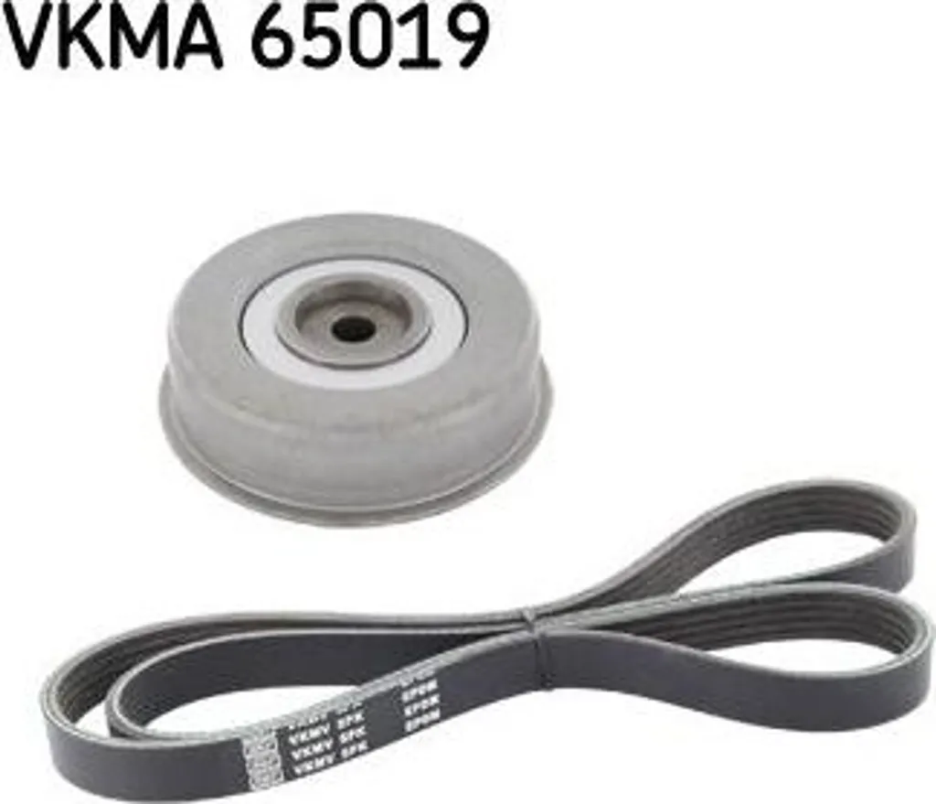 Remplacement courroies trapézoïdales SKF VKMA 65019 pour moteur Carisma