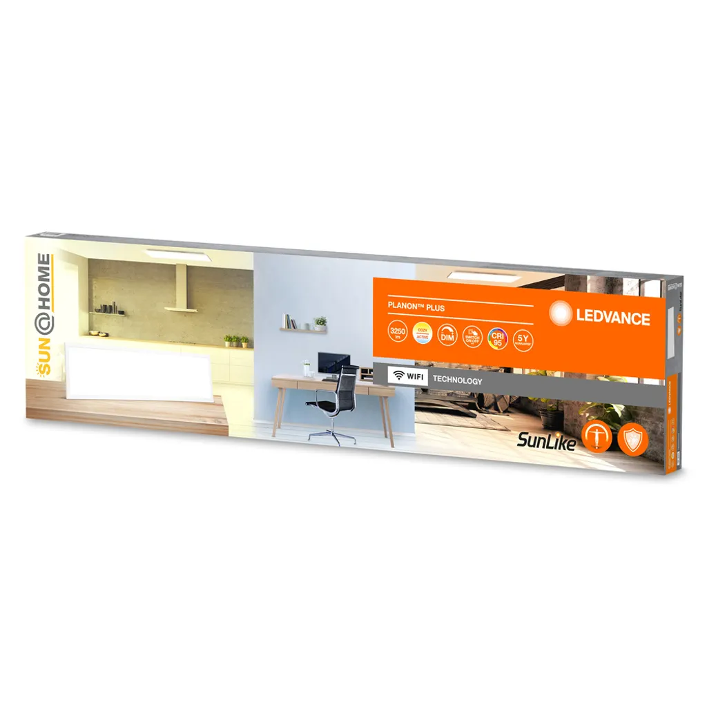 Éclairage Plafond LED pour Bureau et Maison 35W LEDVANCE SunHome Variable