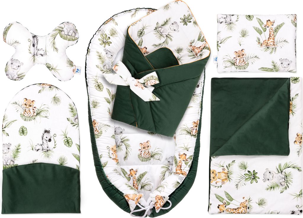 Pepi Baby Nest Cocoon 6-dielna súprava hniezd pre bábätká Obrázok produktu 
