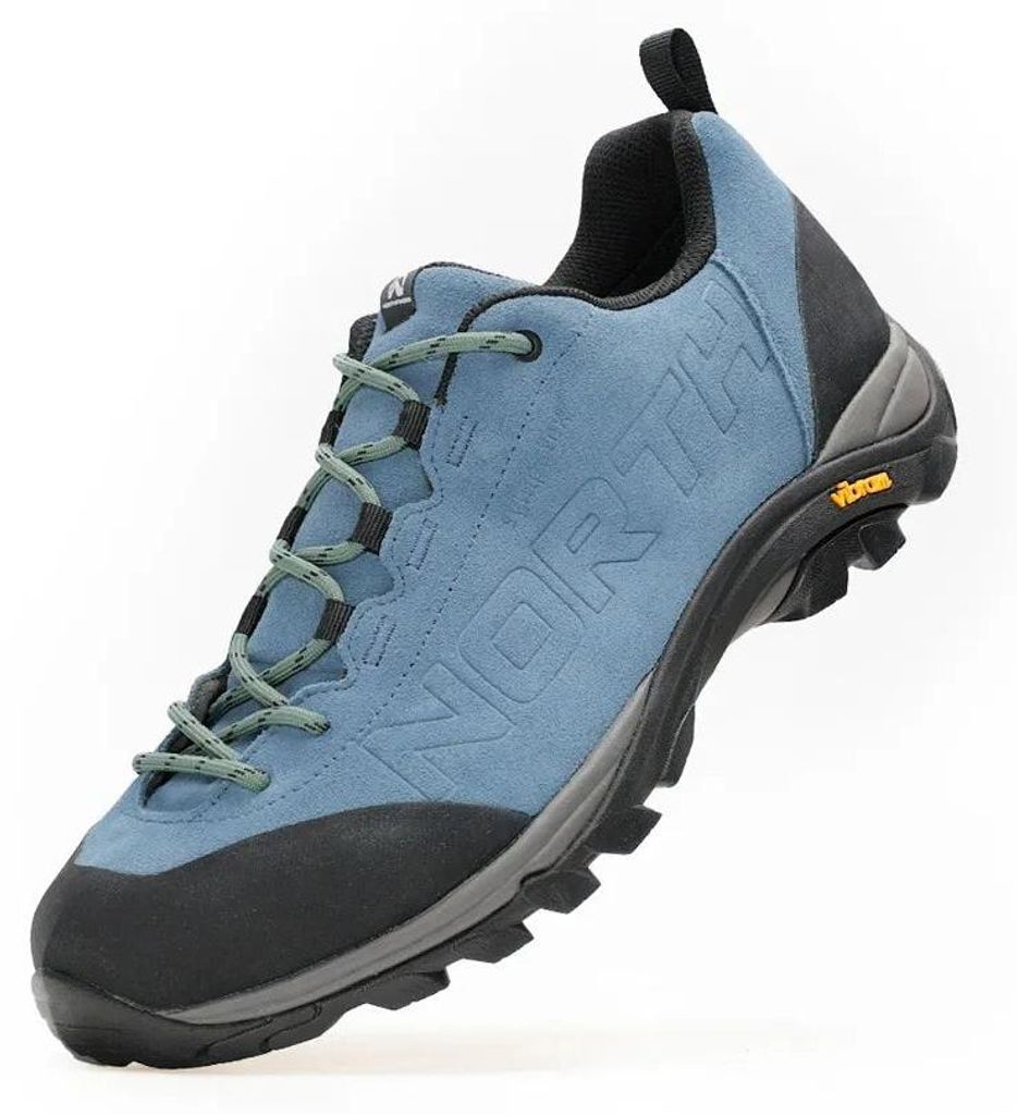 Herren-Wanderstiefel Northfinder Meru1 Low Hiking Vibram Xs Evo Jean Blue