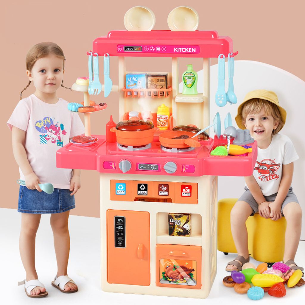 Spielküche Kinderküche Kinder Küche Spielzeug mit Zubehör 
