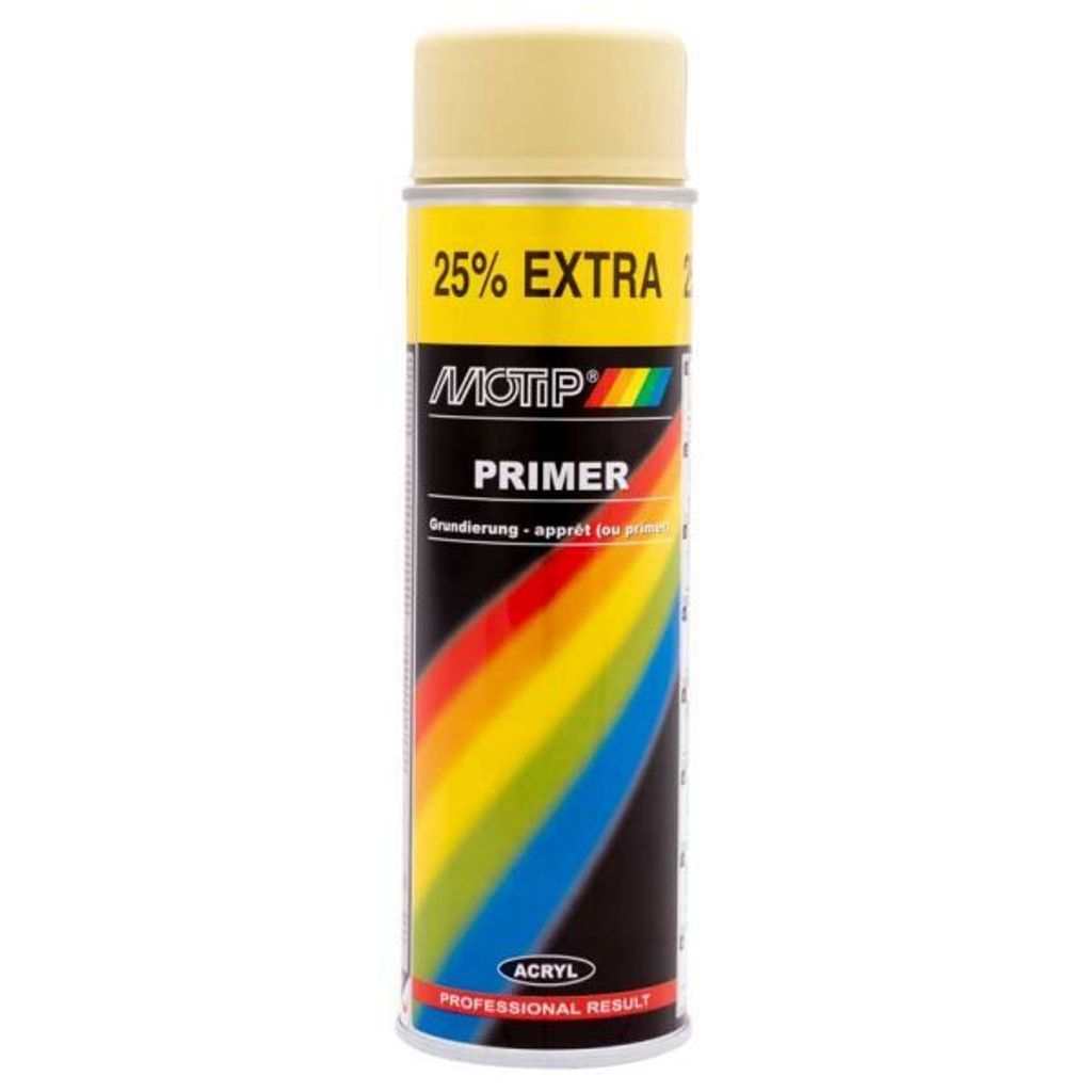 Motip Primer Acrylgrundierung Gelb 500Ml 04053