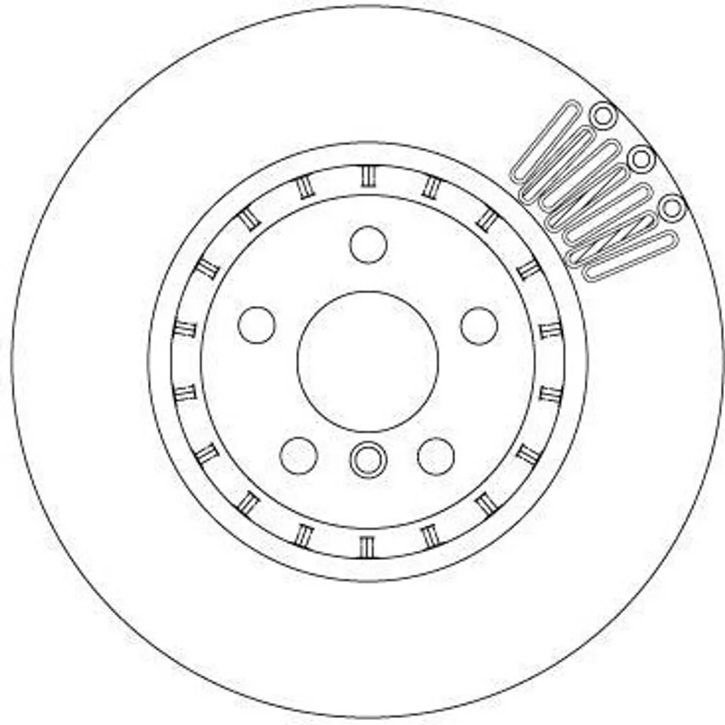 Remplacer Disques Frein BMW G30 G31 - Kit 2 Disques TRW 345mm DF6892S OE