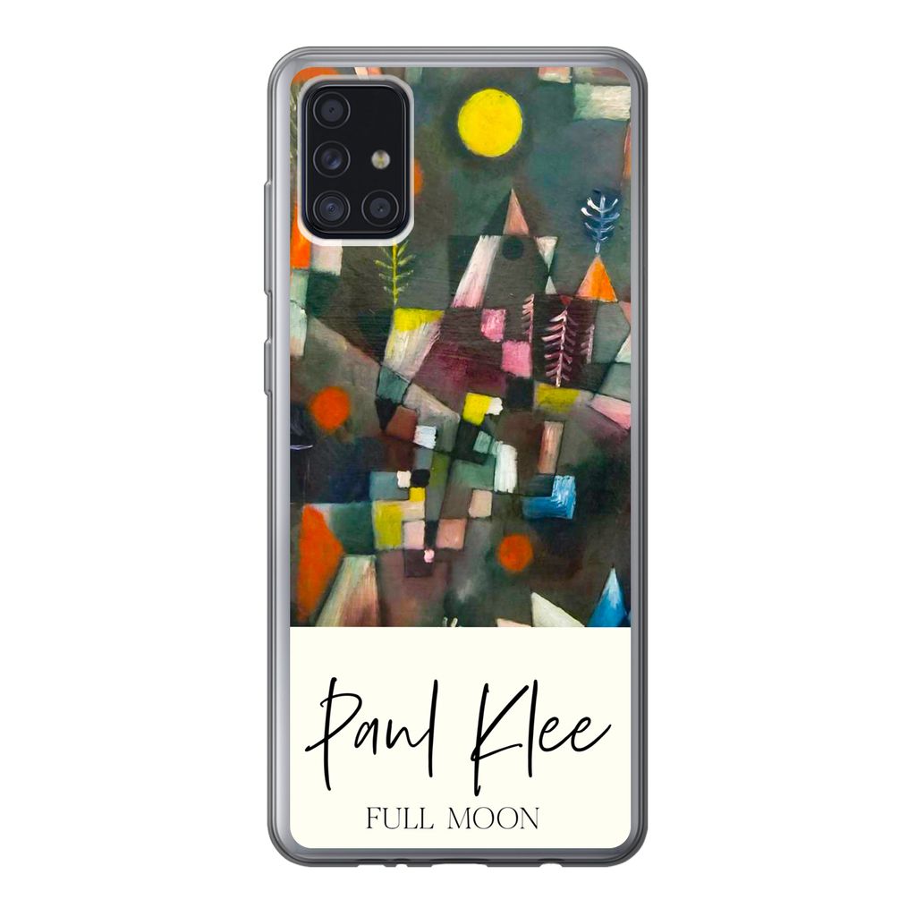 MuchoWow Handyhülle Schutzhülle Hülle für Samsung Galaxy A52 5G Paul Klee - Malerei - Kunst Silikon Softcase Handy Hülle - Umschlag