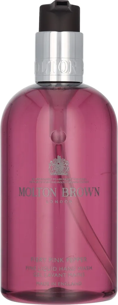 Savon Liquide Mains Molton Brown Fiery Pink Pepper Flacon Pompe 300ml