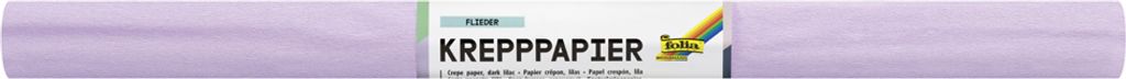 folia Krepppapier-Rolle (B)500 mm x (L)2,5 m flieder