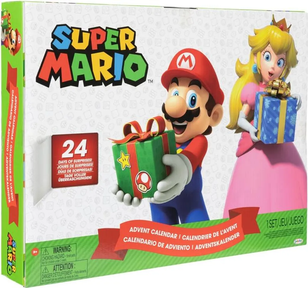 Super Mario Bros Advent Calendar 2024 - 24 Figurines à Collectionner
