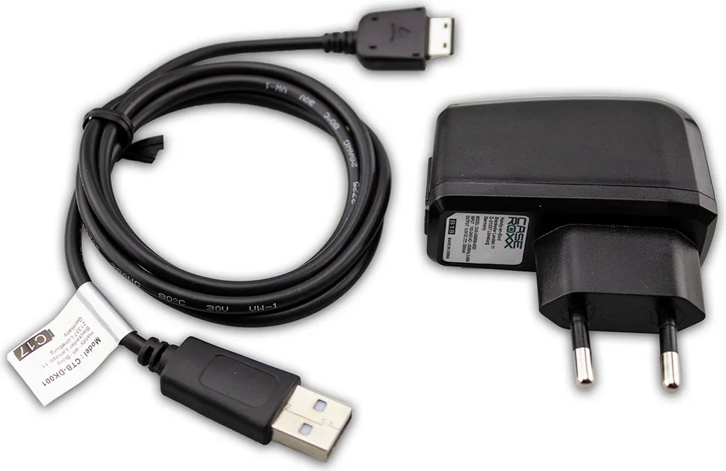 Cavo ricarica Samsung GT-E1230 Nero - Ricambio 18-pin Alta Qualità - 3