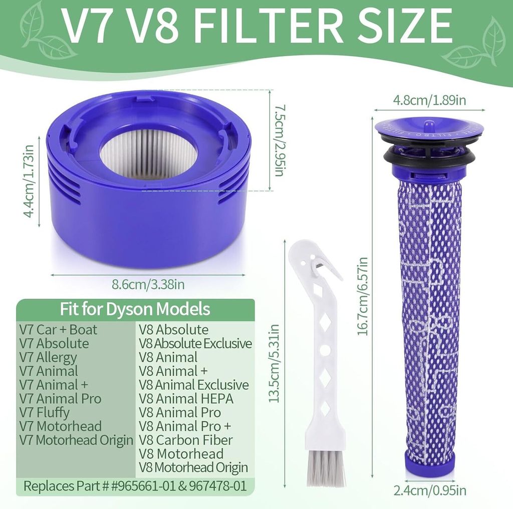 Passend für Dyson kabelloser Handstaubsauger V7 V8 Zubehör Produktbild 2