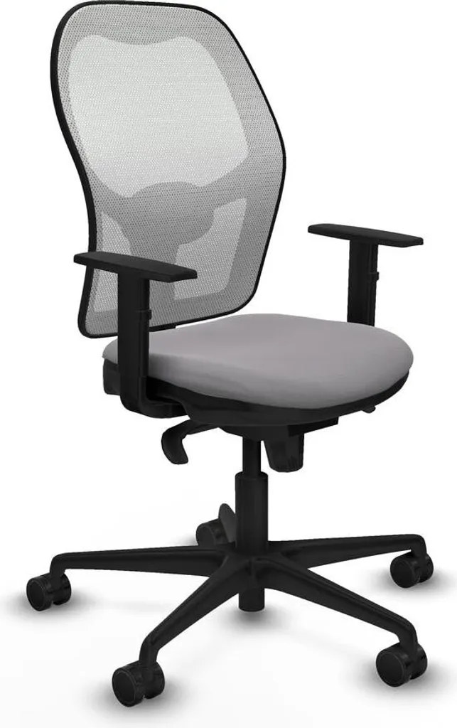 Siège de bureau ergonomique 1D036N0 Gris contre le mal de dos au travail
