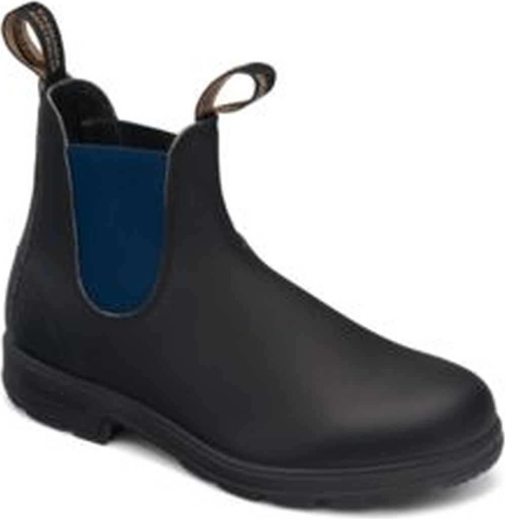 Blundstone Blundstone 1917 Voltan Schwarz Leather with Blau Elastic (550 Series) Rindsleder Größe: 38 Schmal