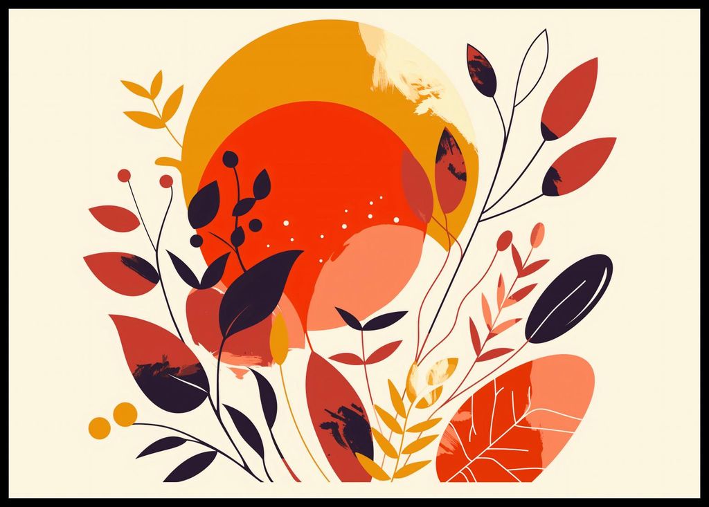Plakat 84x59,5cm Belebte Naturkunst
