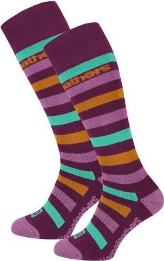 SOCKEN SNB HORSEFEATHERS STRID WMS - Burgunderrot - 5/7 Produktbild 