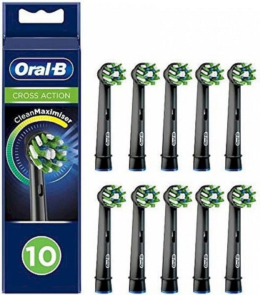 Oral-B, CrossAction Black Edition, kartáčkové hlavy se Obrázek produktu 