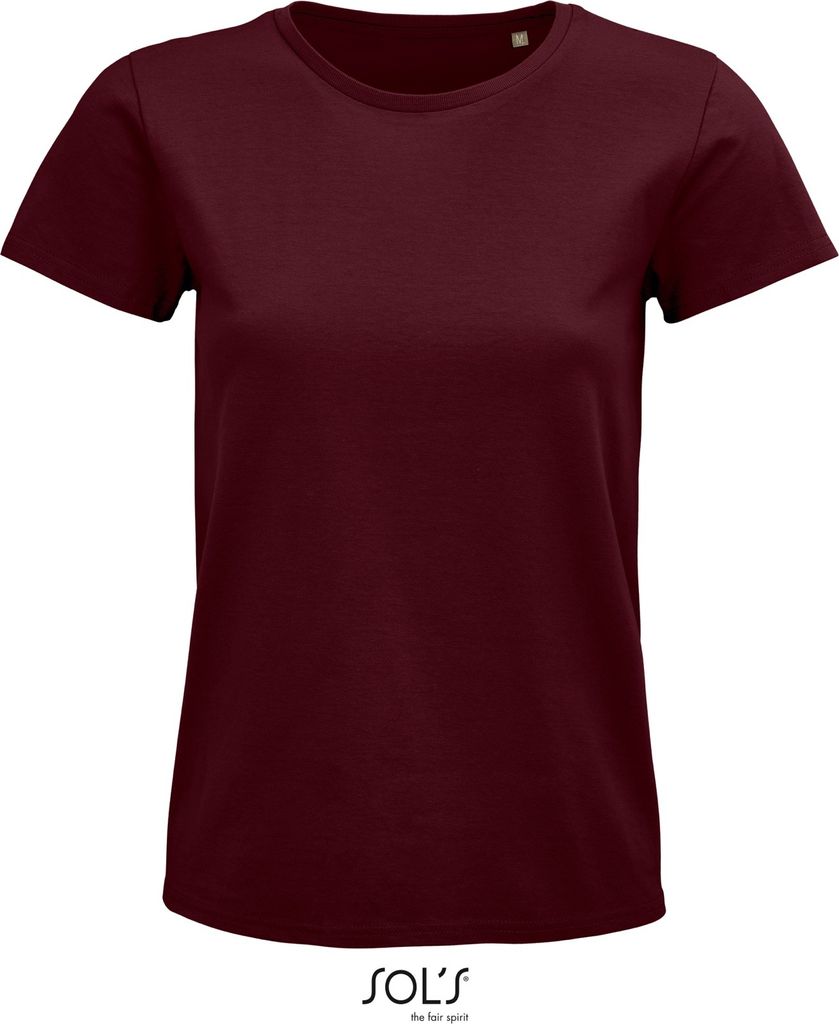SOLs 03579 | Damen Shirt, Pioneer Women T-Shirt, Jersey 175 - Farbe: Burgundy - Größe: XL